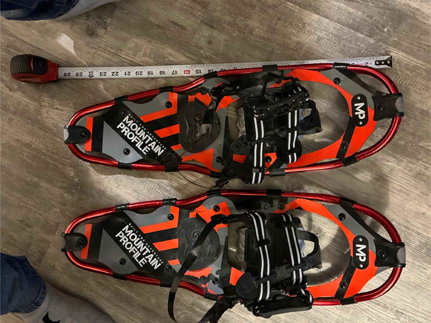 Mountain Profile Snowshoes - Red/Grey