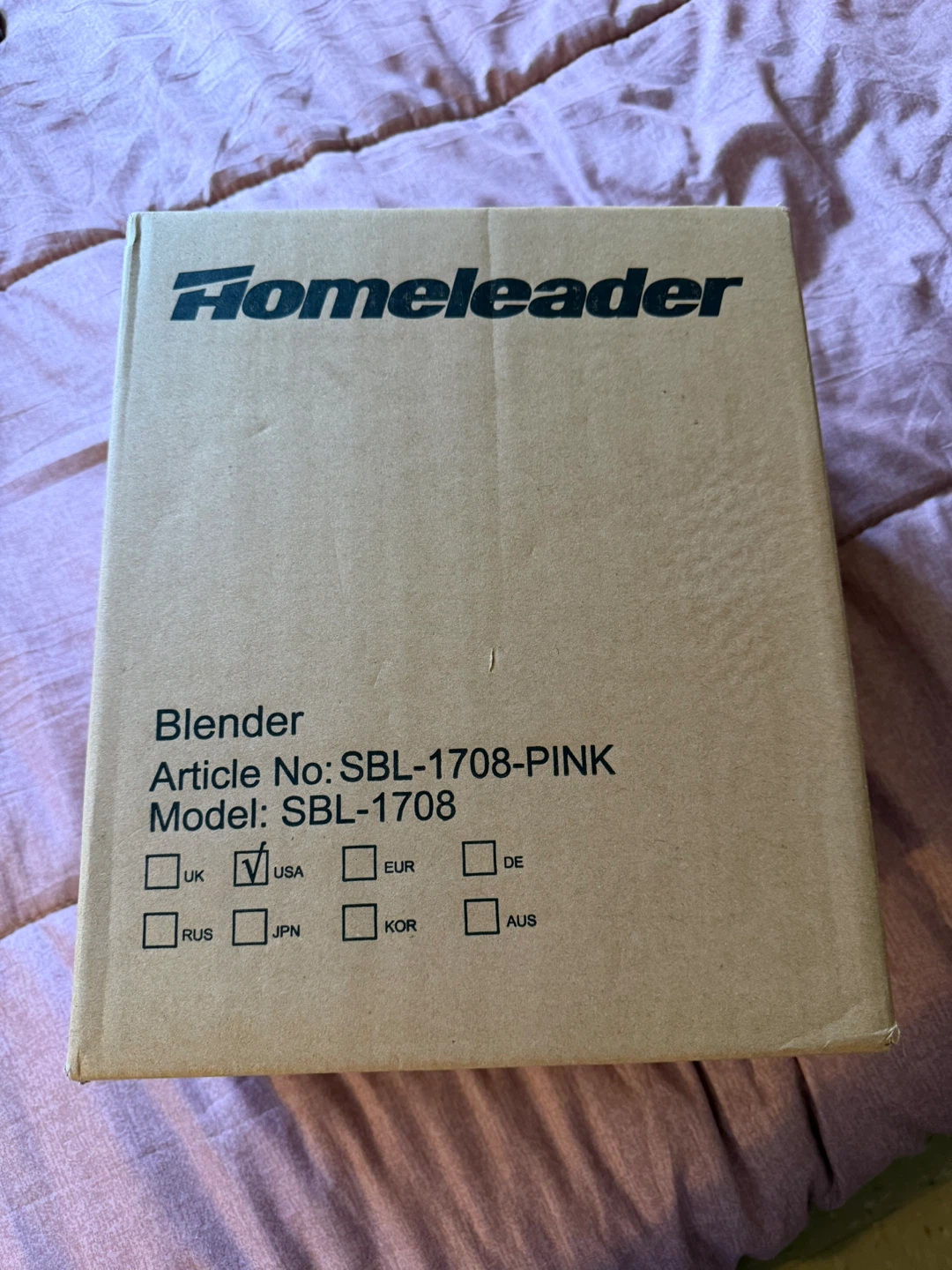 Homelander Blender SBL-1708-PINK - photo 2
