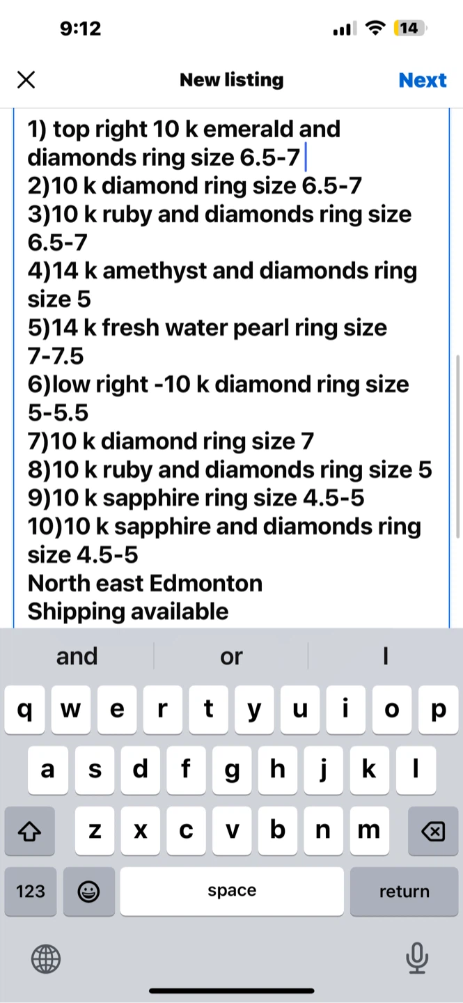 10k and 14k  Rings -280 dollars each - photo 2