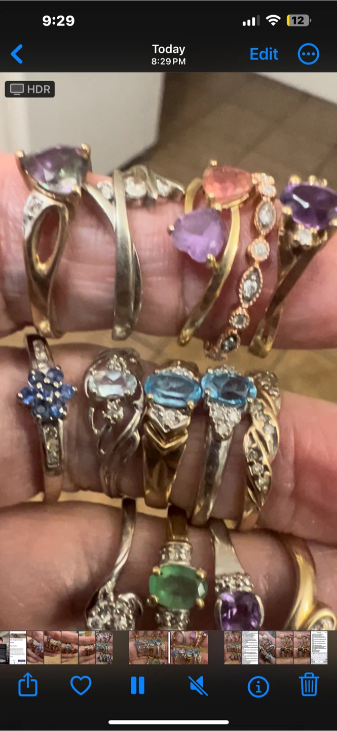 10k Gold Rings -200 dollars  each - photo 3