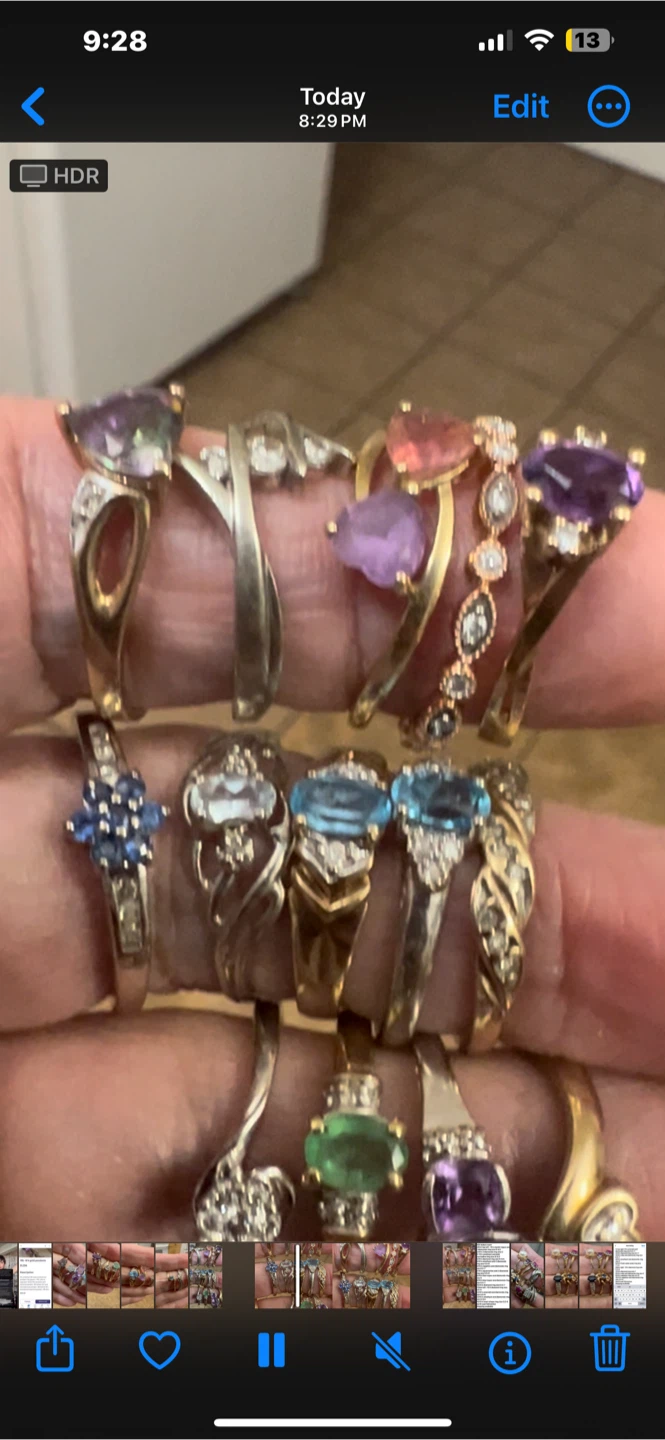 10k Gold Rings -200 dollars  each