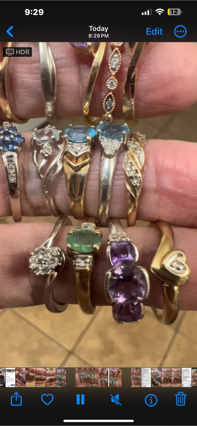 10k Gold Rings -200 dollars  each - photo 2