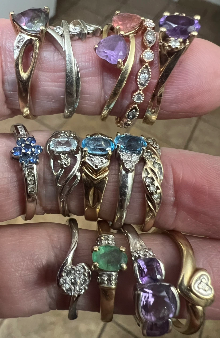 10k Gold Rings -200 dollars  each - photo 5
