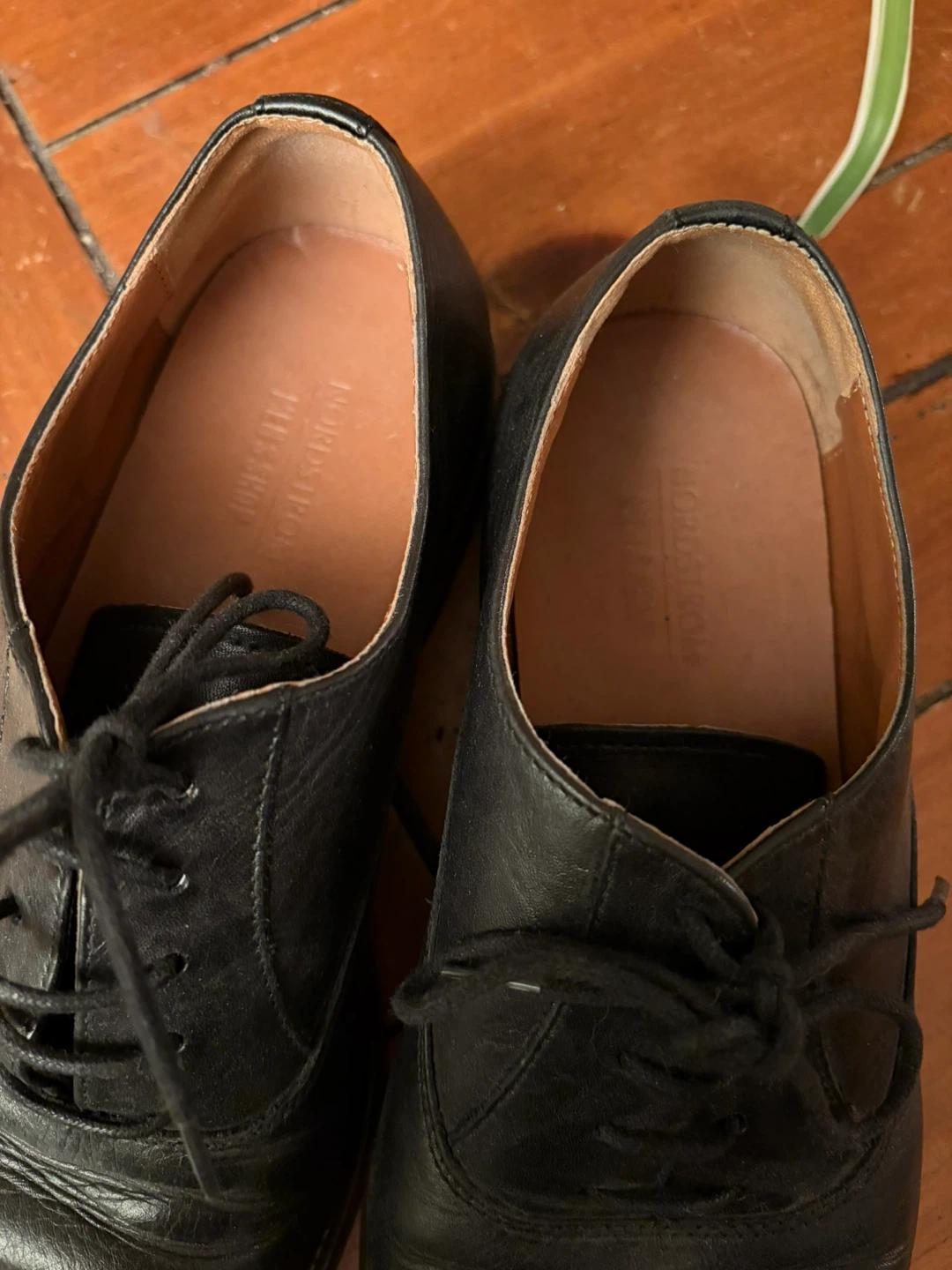 Men's Black Upper Leather Dress Shoes - photo 4