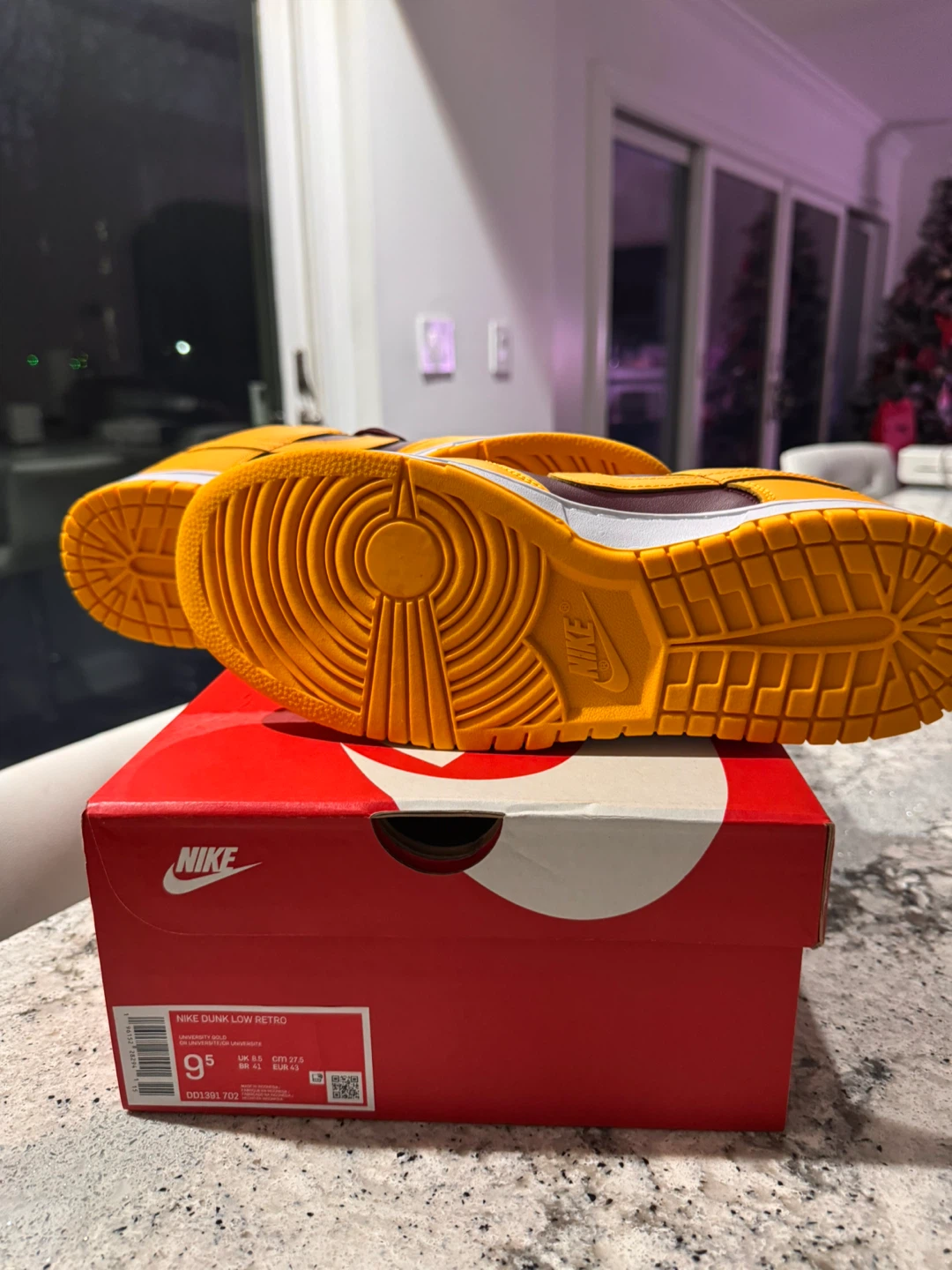 Nike Dunk Low Retro University Gold - photo 4