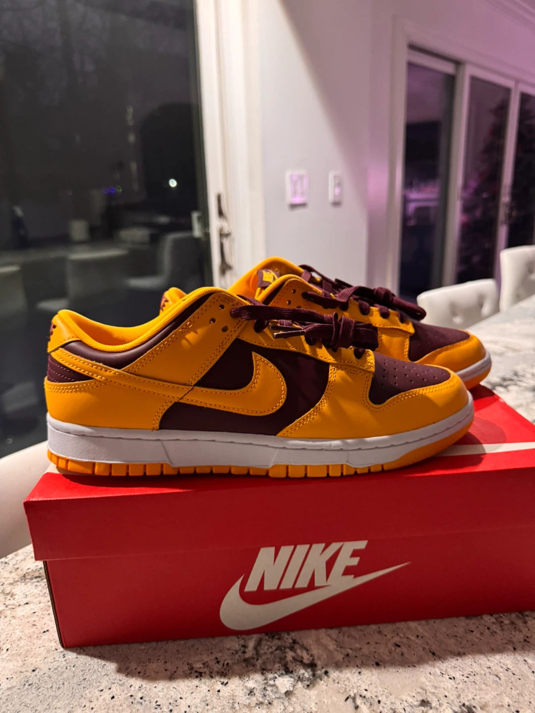 Nike Dunk Low Retro University Gold - photo 2