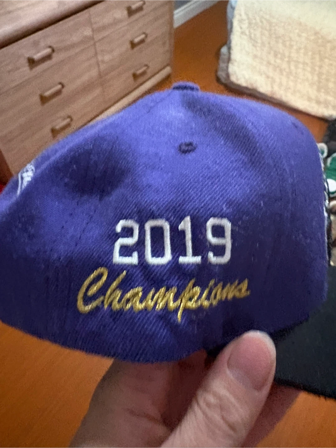 Mitchell & Ness Toronto Raptors 2019 Champions Hat - photo 2