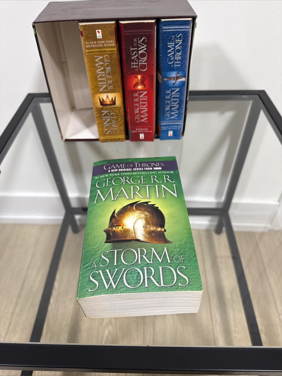 George R.R. Martin A Song of Ice and Fire 4 Book Box Set - photo 3