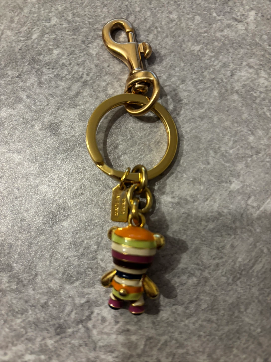 Coach Bear Keychain Charm - photo 2