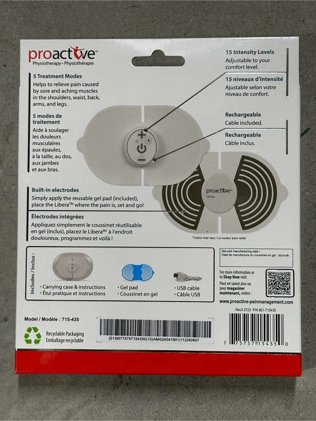 Proactive Libera Wire-Free TENS Device - photo 2