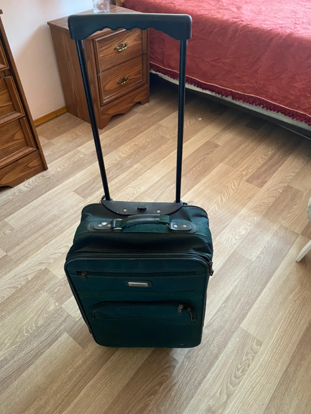 Stradellina Green Rolling Suitcase - photo 4