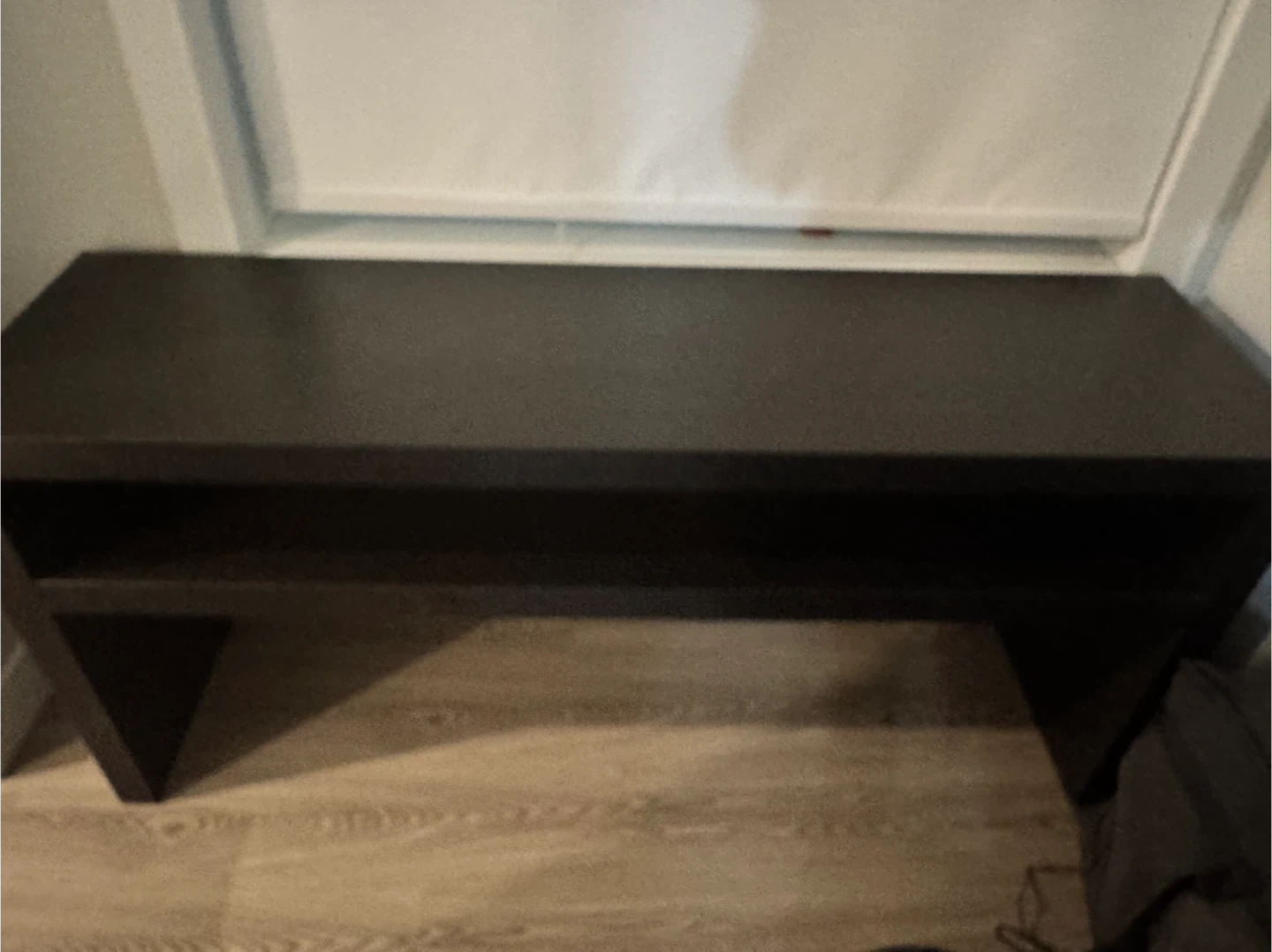 IKEA Console Table - Black-Brown