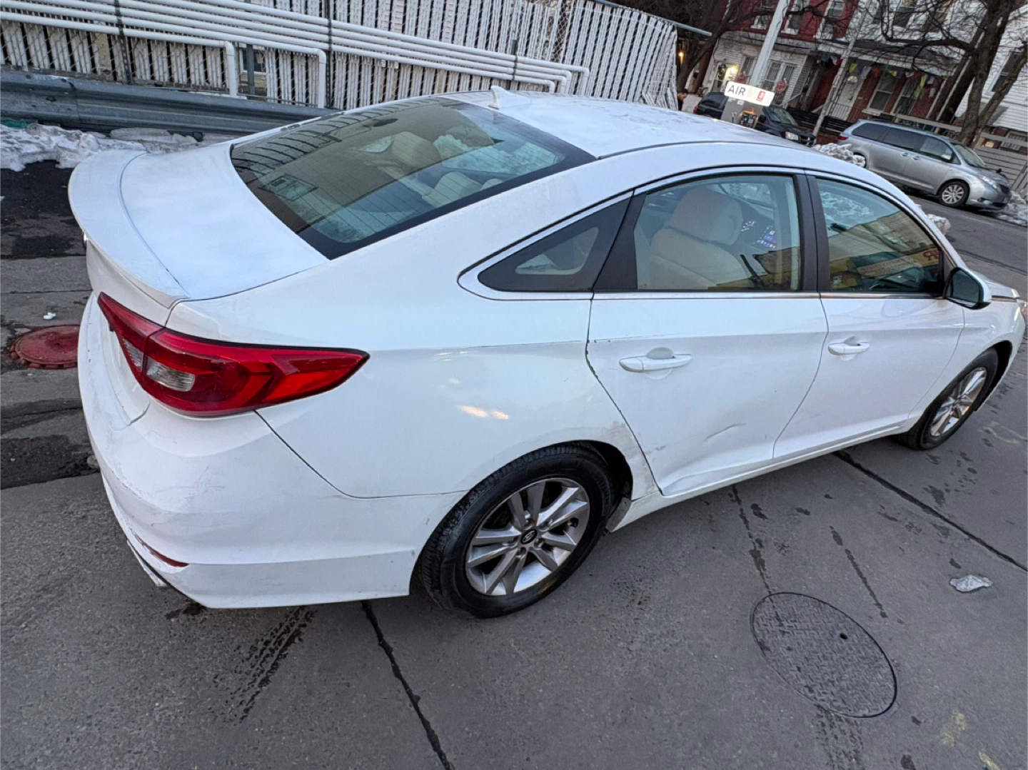 2015 Hyundai Sonata - White - photo 2