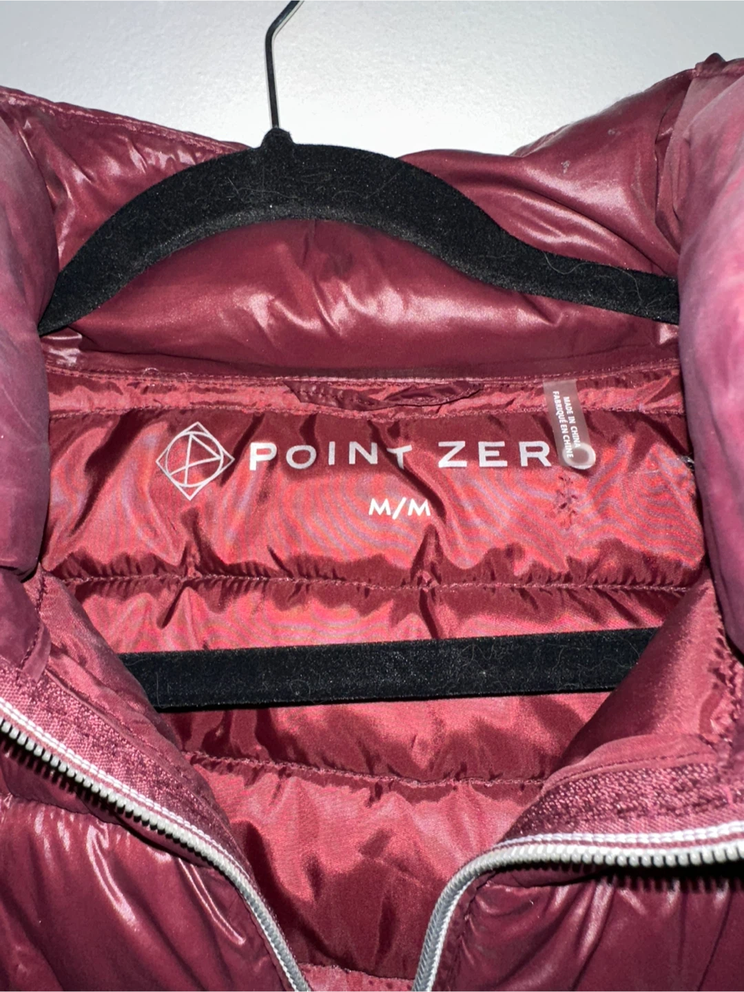 Point Zero Puffer Vest - M/M - Burgundy - photo 2
