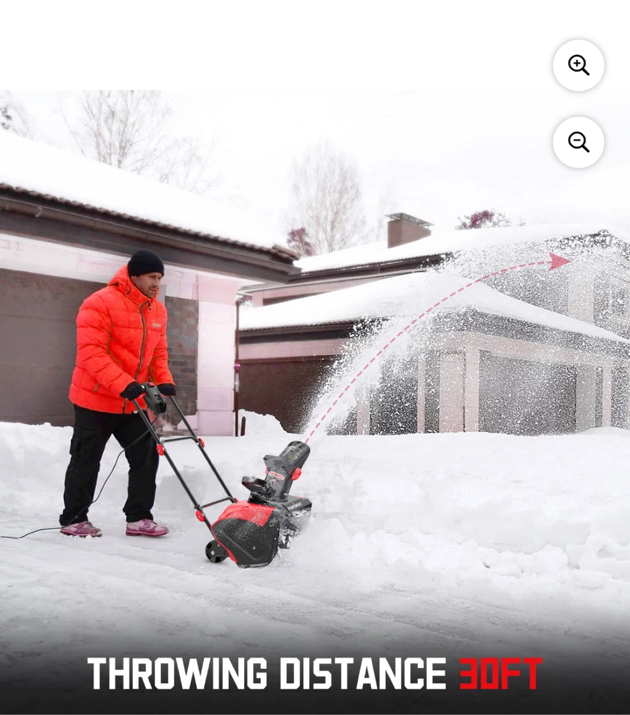 POWER SMART Electric Snow Blower - photo 3
