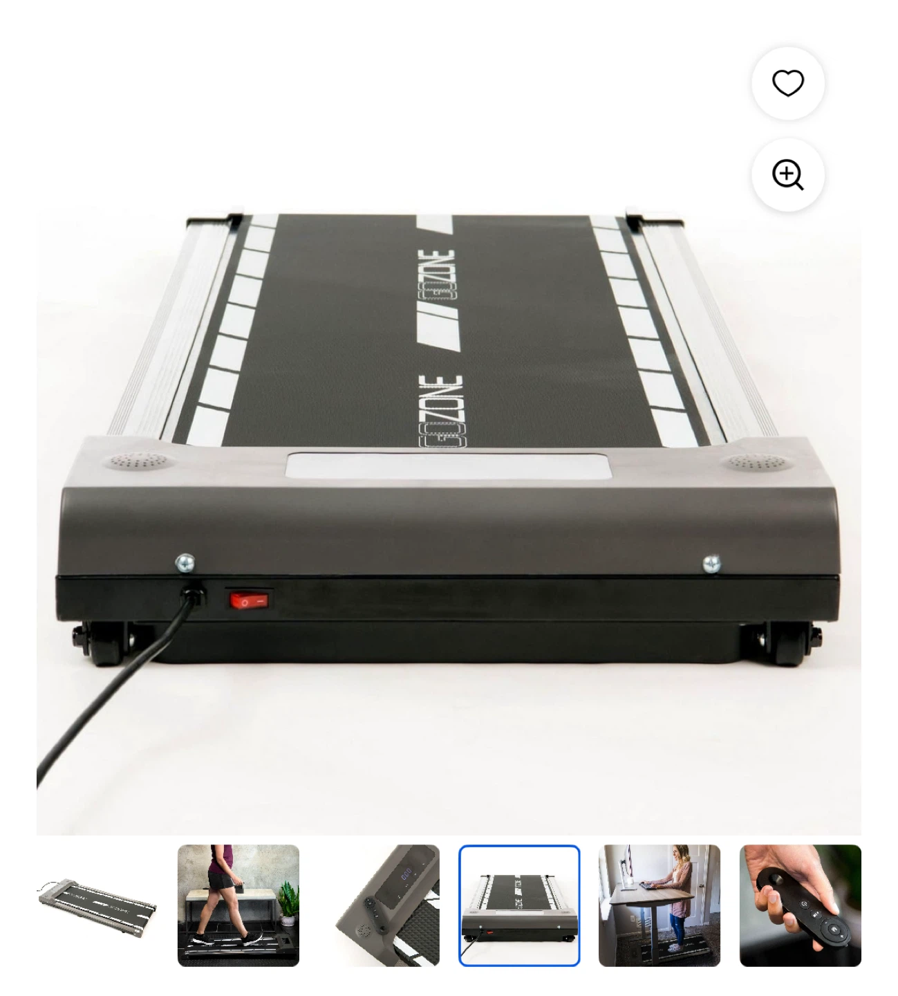 GoZone Under Desk Treadmill – Walking Pad (Open Box, Brand New) - photo 3