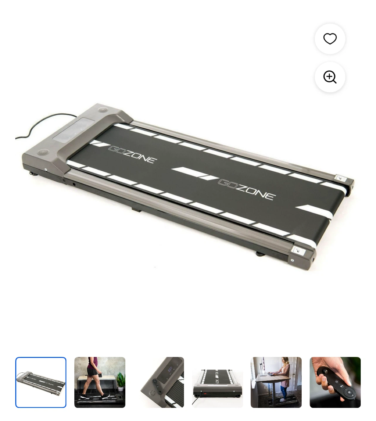 GoZone Under Desk Treadmill – Walking Pad (Open Box, Brand New) - photo 4