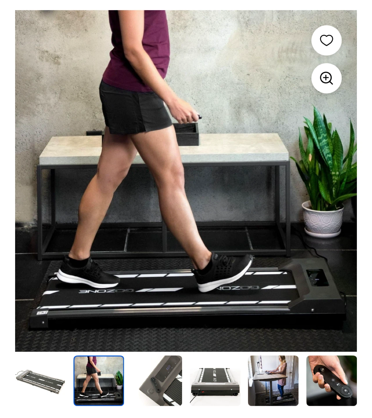 GoZone Under Desk Treadmill – Walking Pad (Open Box, Brand New)