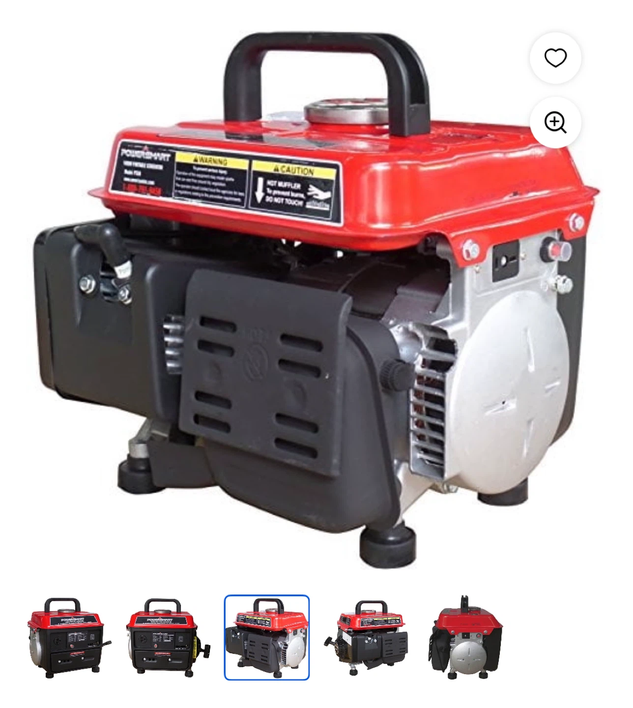 ⚡️ PowerSmart Portable Generator – 1200W Gas Powered ⚡️ - photo 4