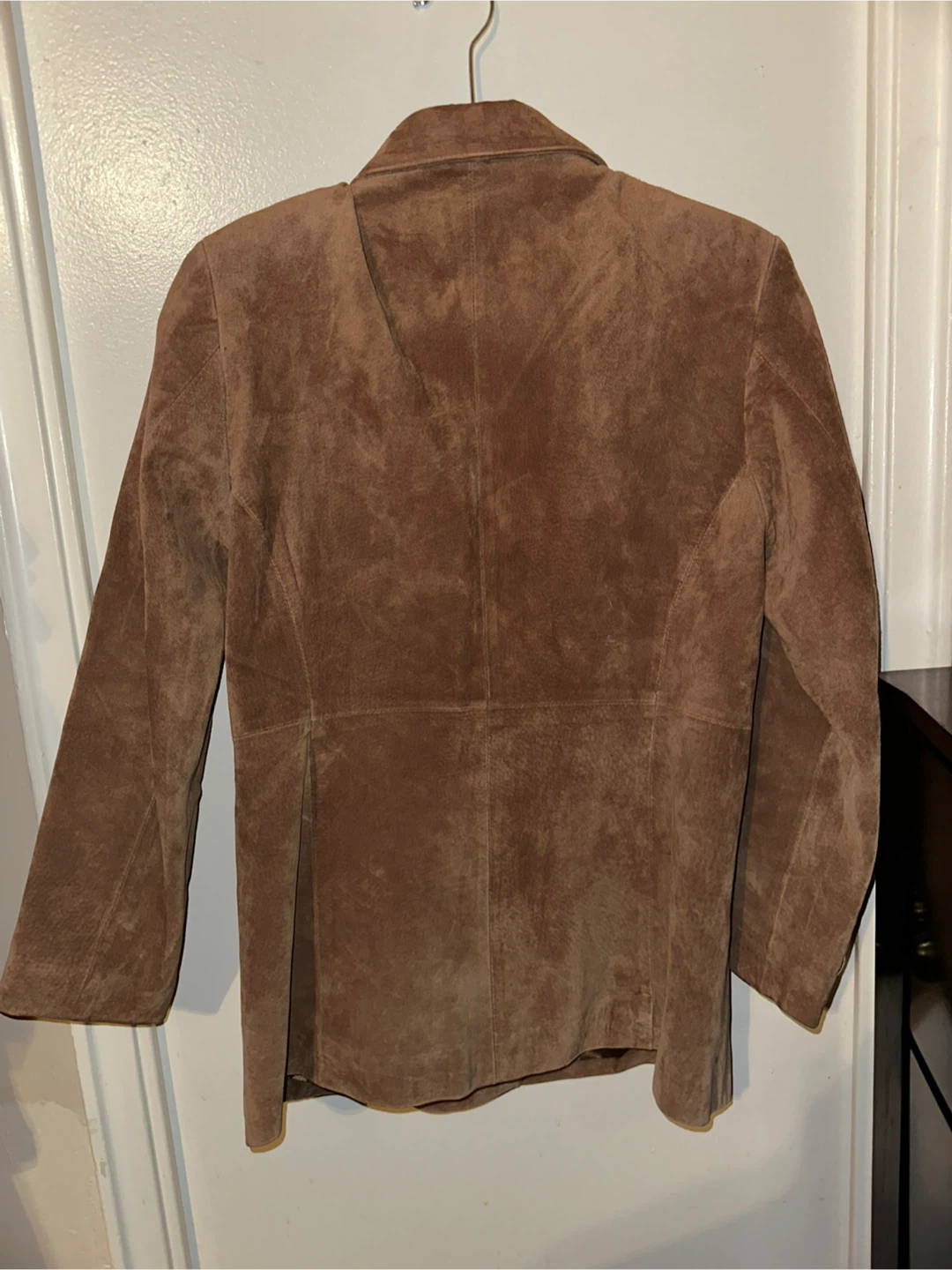 Braemar Brown Suede Blazer Jacket - photo 4