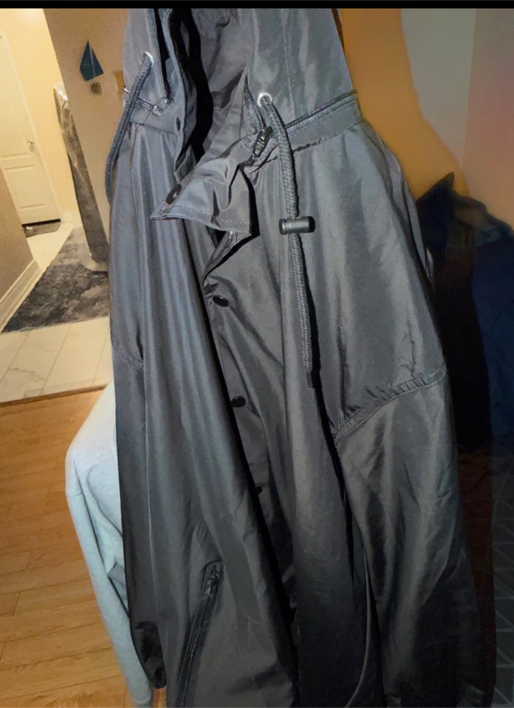 Balenciaga Black Windbreaker Jacket - photo 3