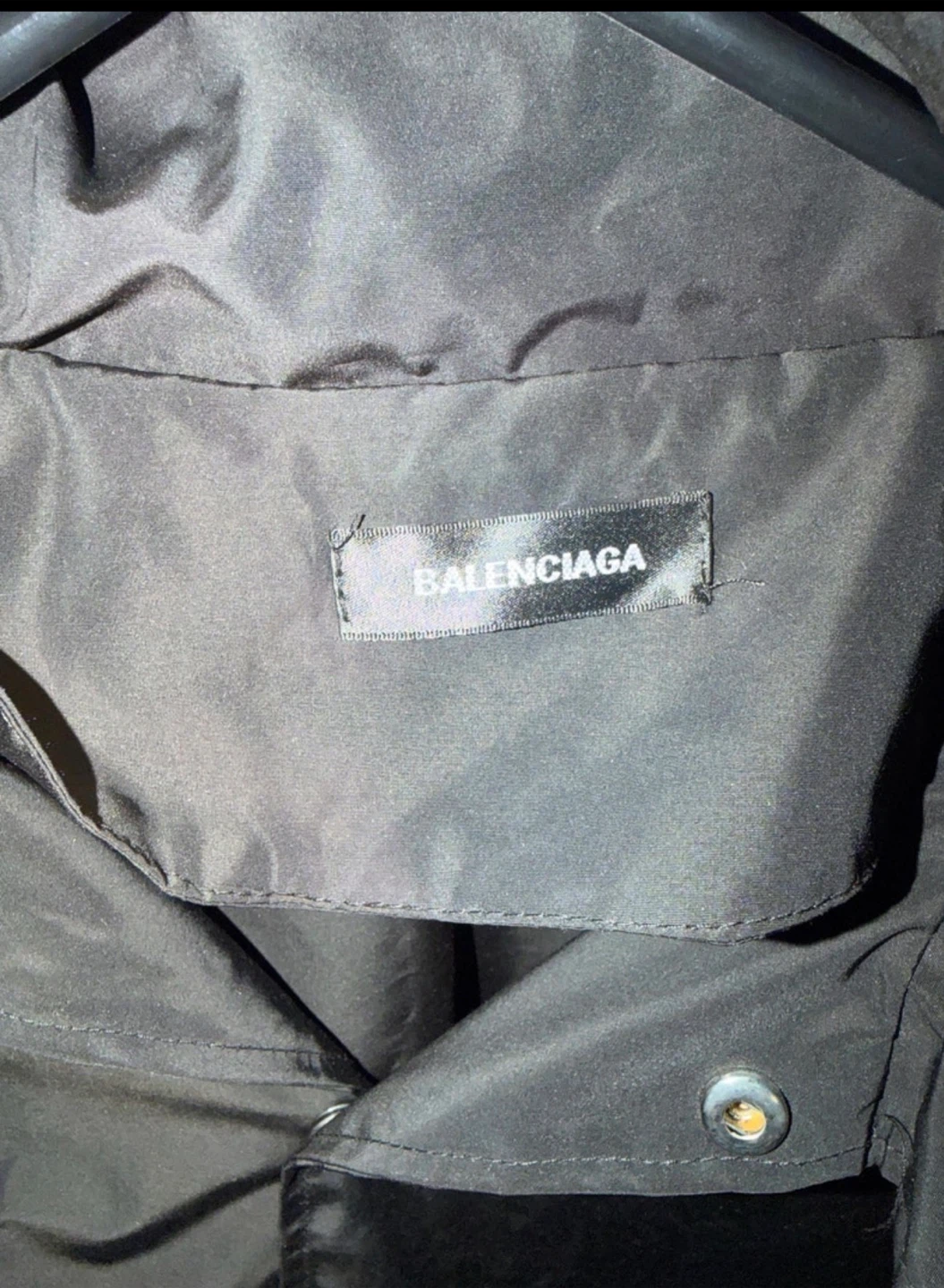 Balenciaga Black Windbreaker Jacket - photo 4