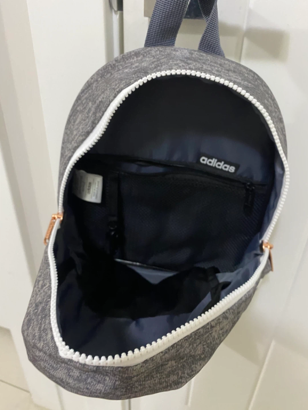 Adidas Mini Backpack - Grey Heather - photo 3