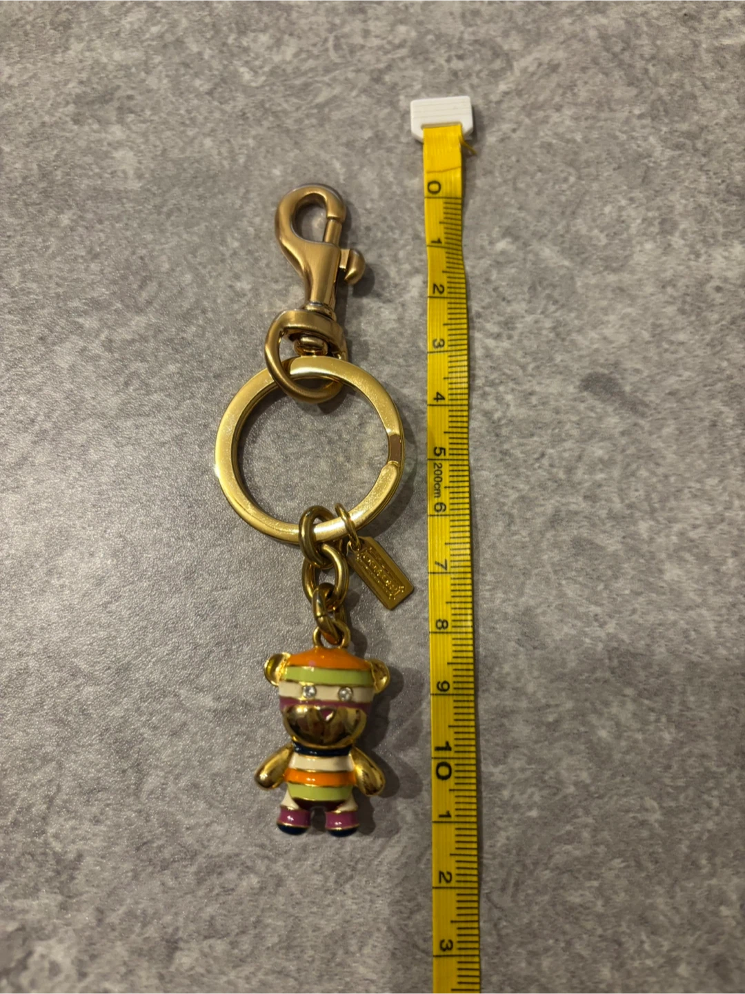 Coach Bear Keychain Charm - photo 3