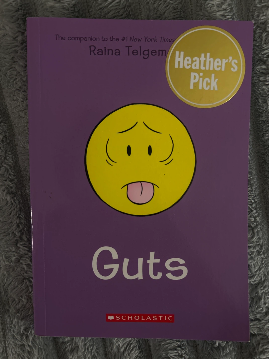 NEW Guts: A True Story Graphic Novel by Raina Telgemeier