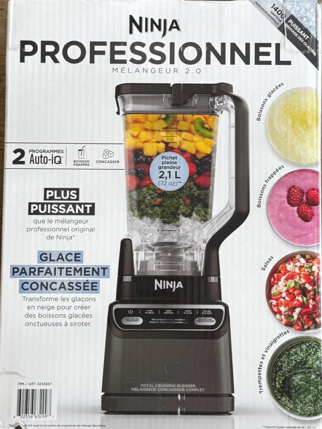 Ninja Professional Blender 2.0 - 2.1L