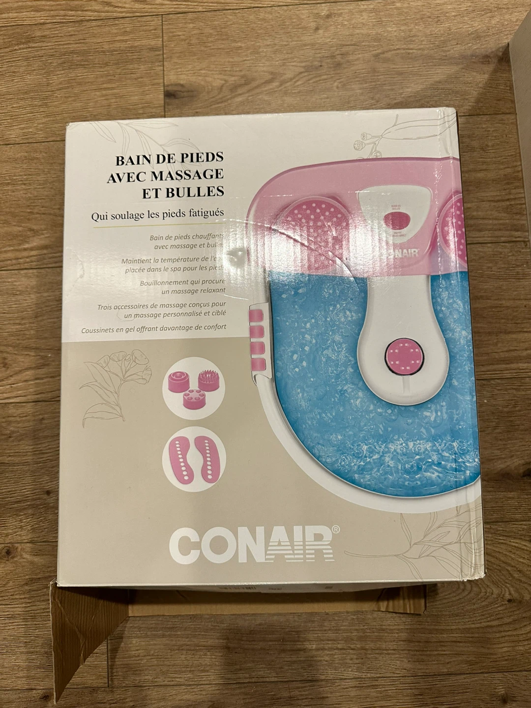 Conair Foot Spa with Massage Bubbles
