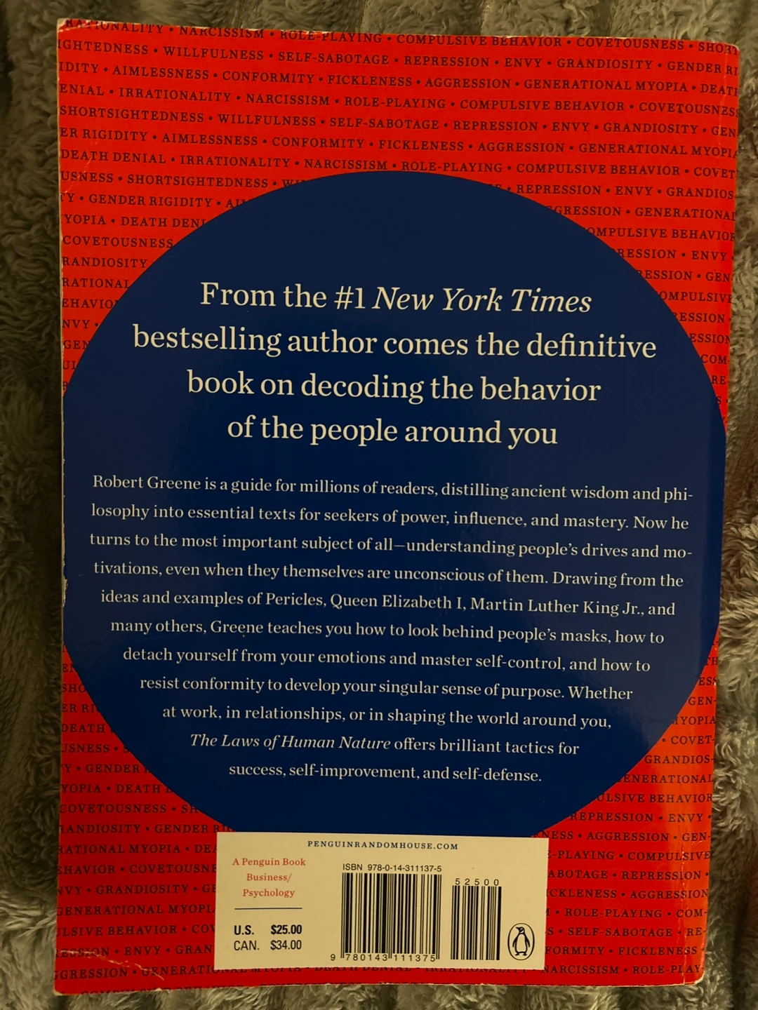 The Laws of Human Nature by Robert Greene - photo 2