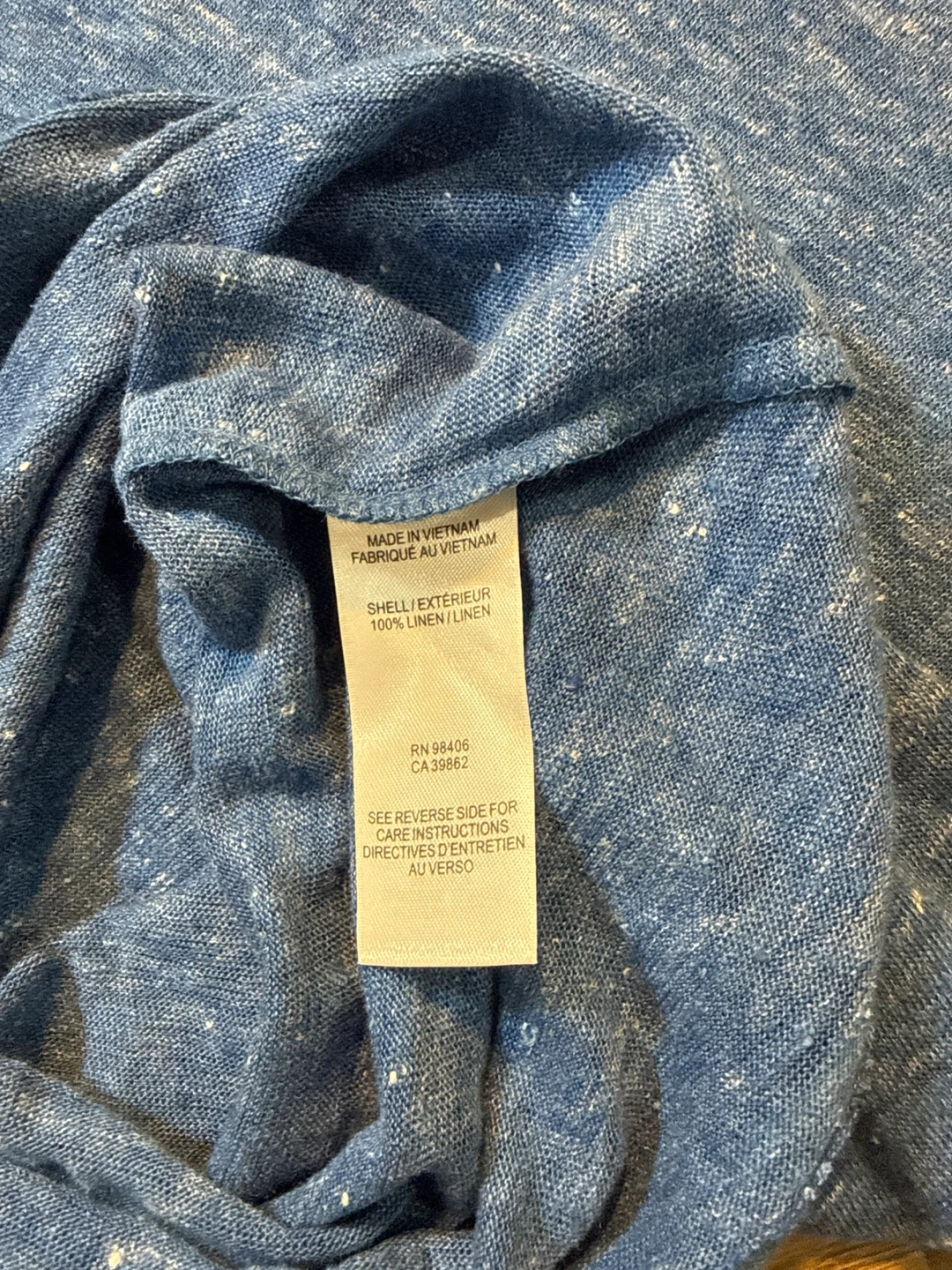 Theory Men's V-Neck T-Shirt - Blue, Size XL - photo 4