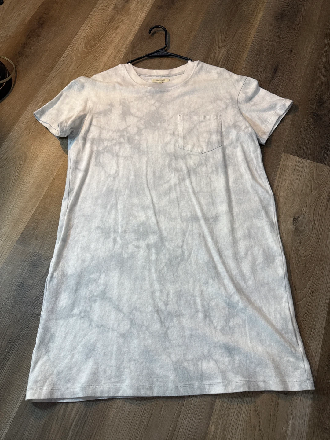 Madewell Tie-Dye Pocket T-Shirt Dress XS