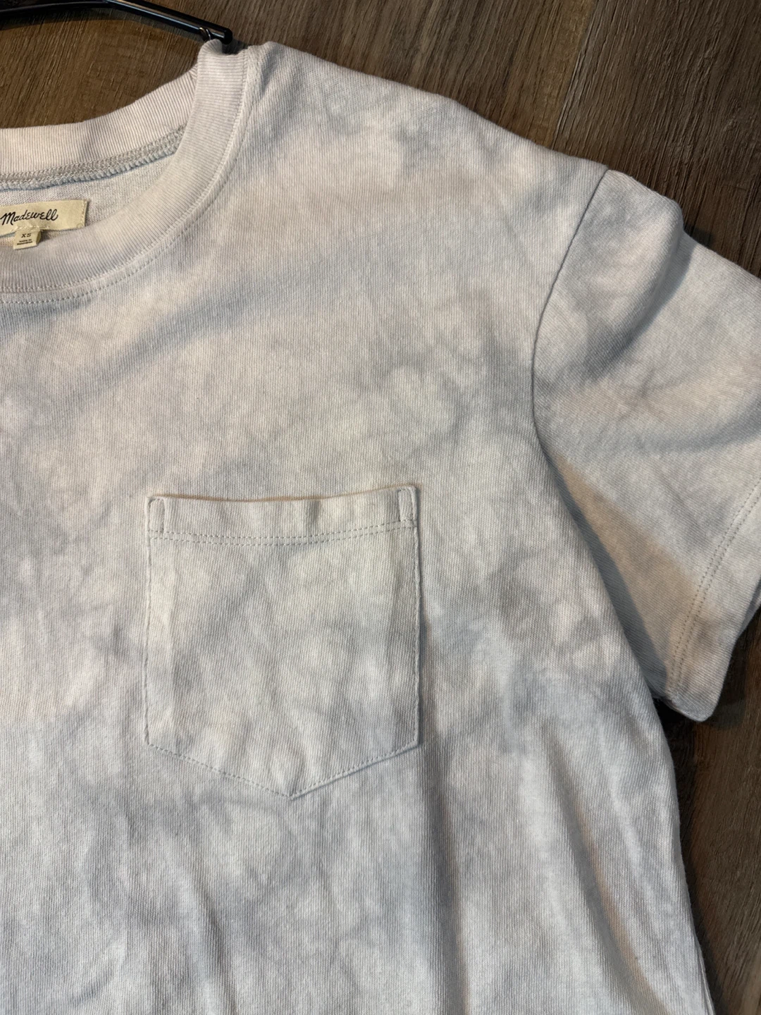 Madewell Tie-Dye Pocket T-Shirt Dress XS - photo 3