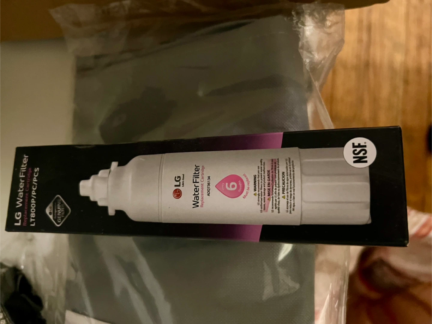 LG Refrigerator water filter LT800P/PC/PCS