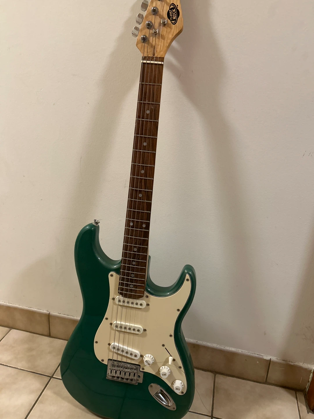 Electric Guitar - Green