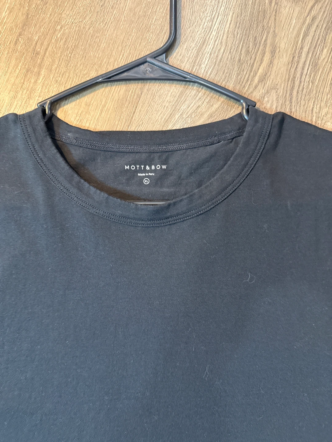 Mott & Bow Black Crew Neck T-Shirt XL - photo 2