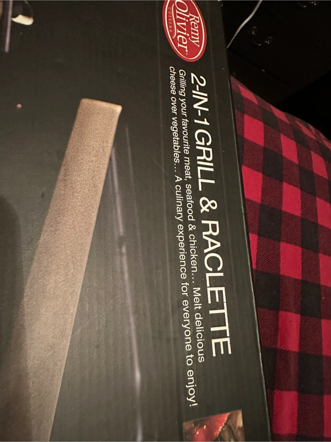 2-in-1 Grill & Raclette ✨USED ONCE✨