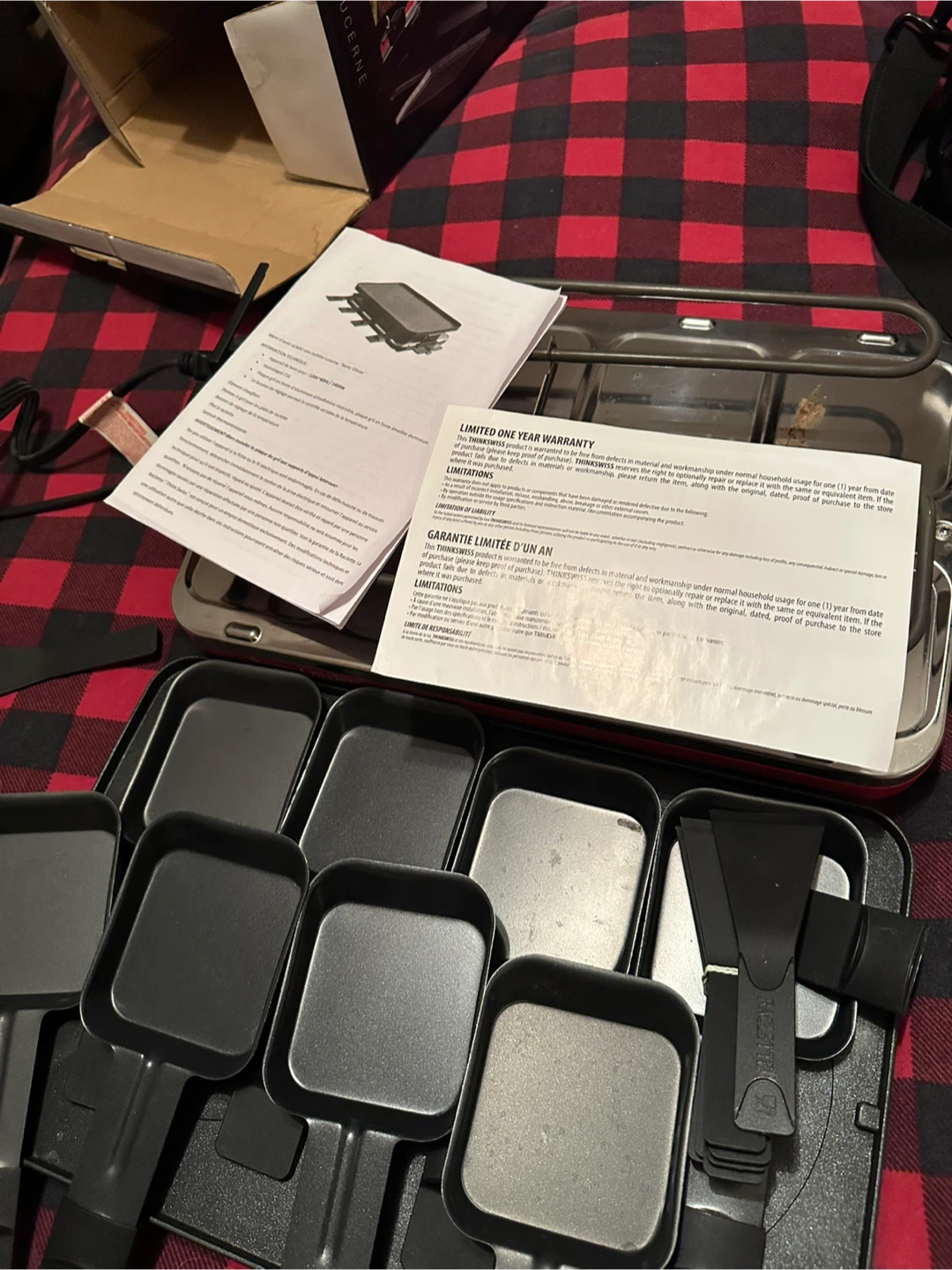 2-in-1 Grill & Raclette ✨USED ONCE✨ - photo 4