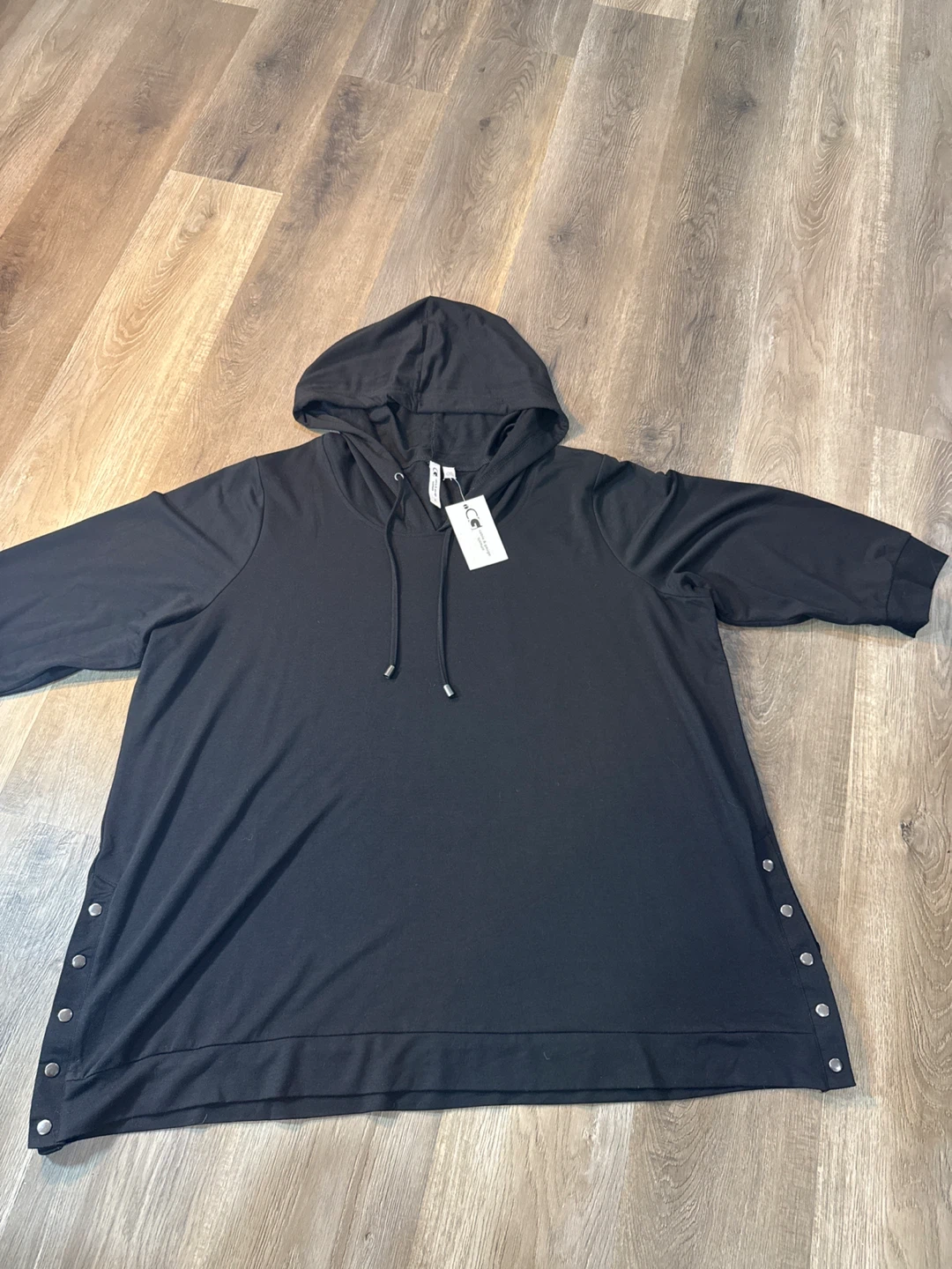 Cable & Gauge Black Hoodie 2X