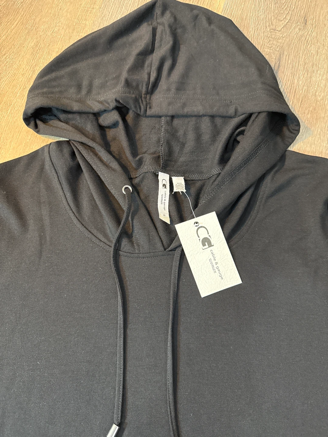 Cable & Gauge Black Hoodie 2X - photo 2