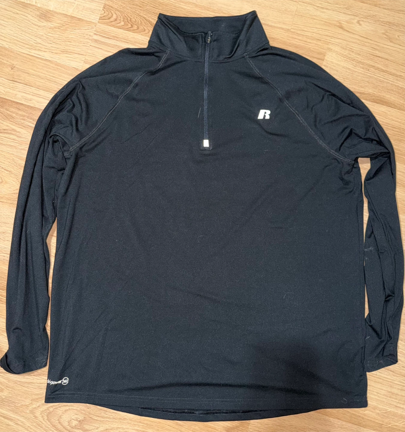 Russell Dri-Power 360 Athletic Pullover - Black - L/G