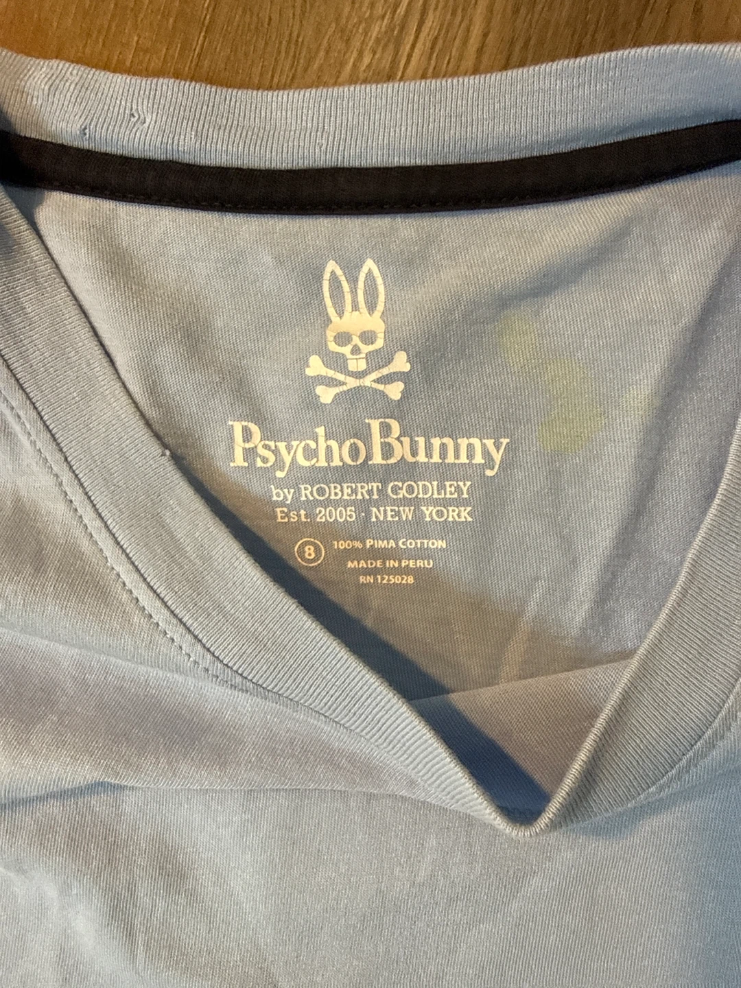 Psycho Bunny T-Shirt Size 8 Blue 100% Pima Cotton - photo 3