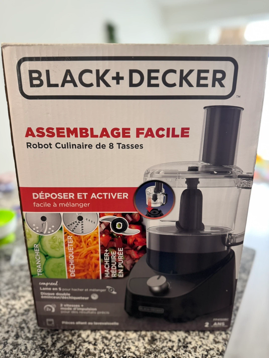 BLACK+DECKER 8-Cup Food Processor - photo 3