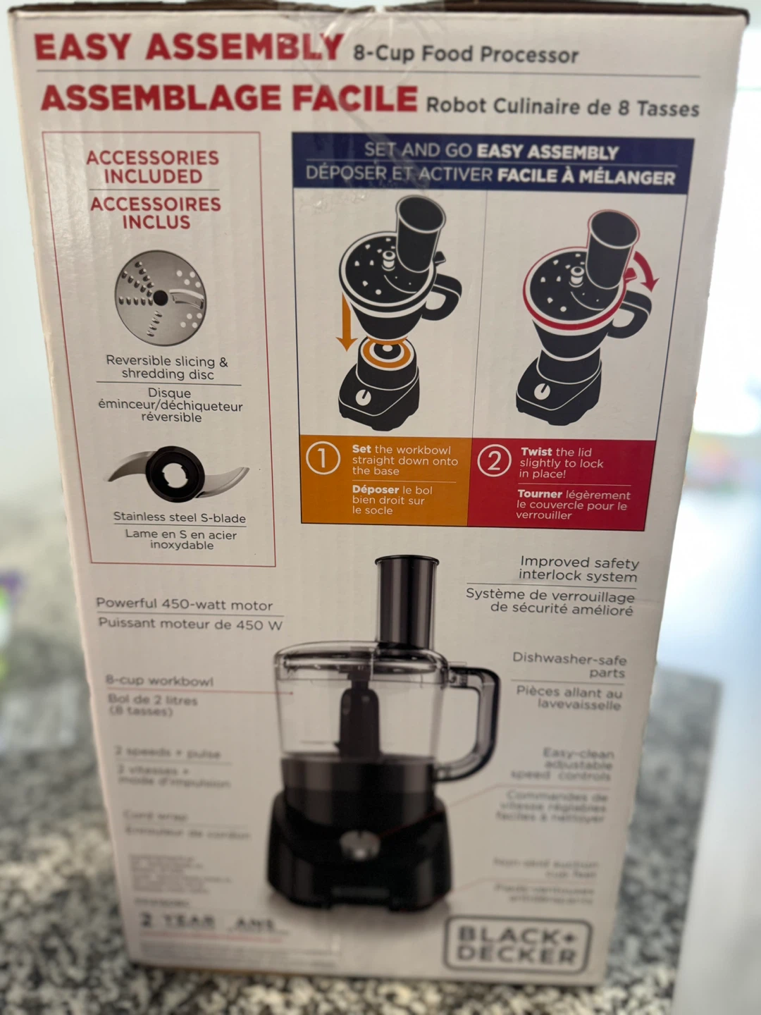 BLACK+DECKER 8-Cup Food Processor - photo 4