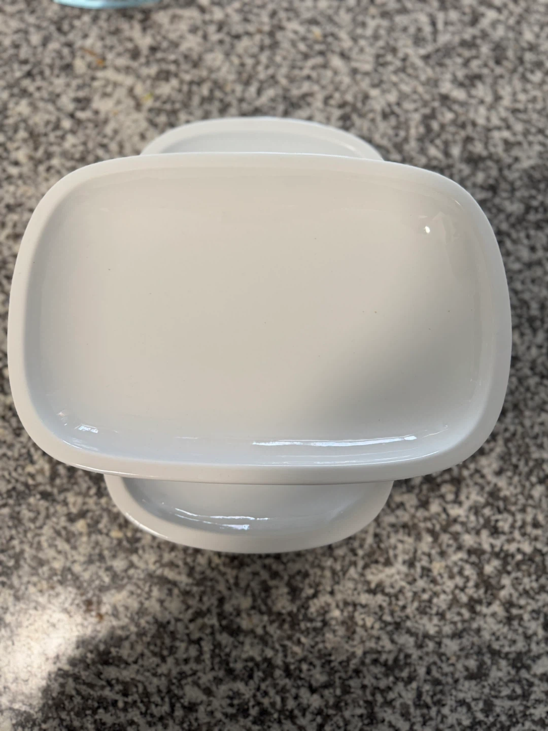 Set of 2 White Rectangular Plates - photo 5