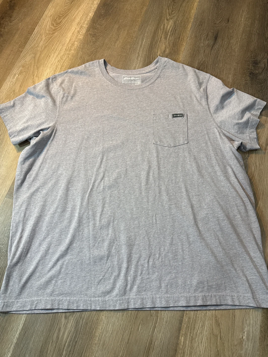 Eddie Bauer Men's XX-Large Gray Pocket T-Shirt