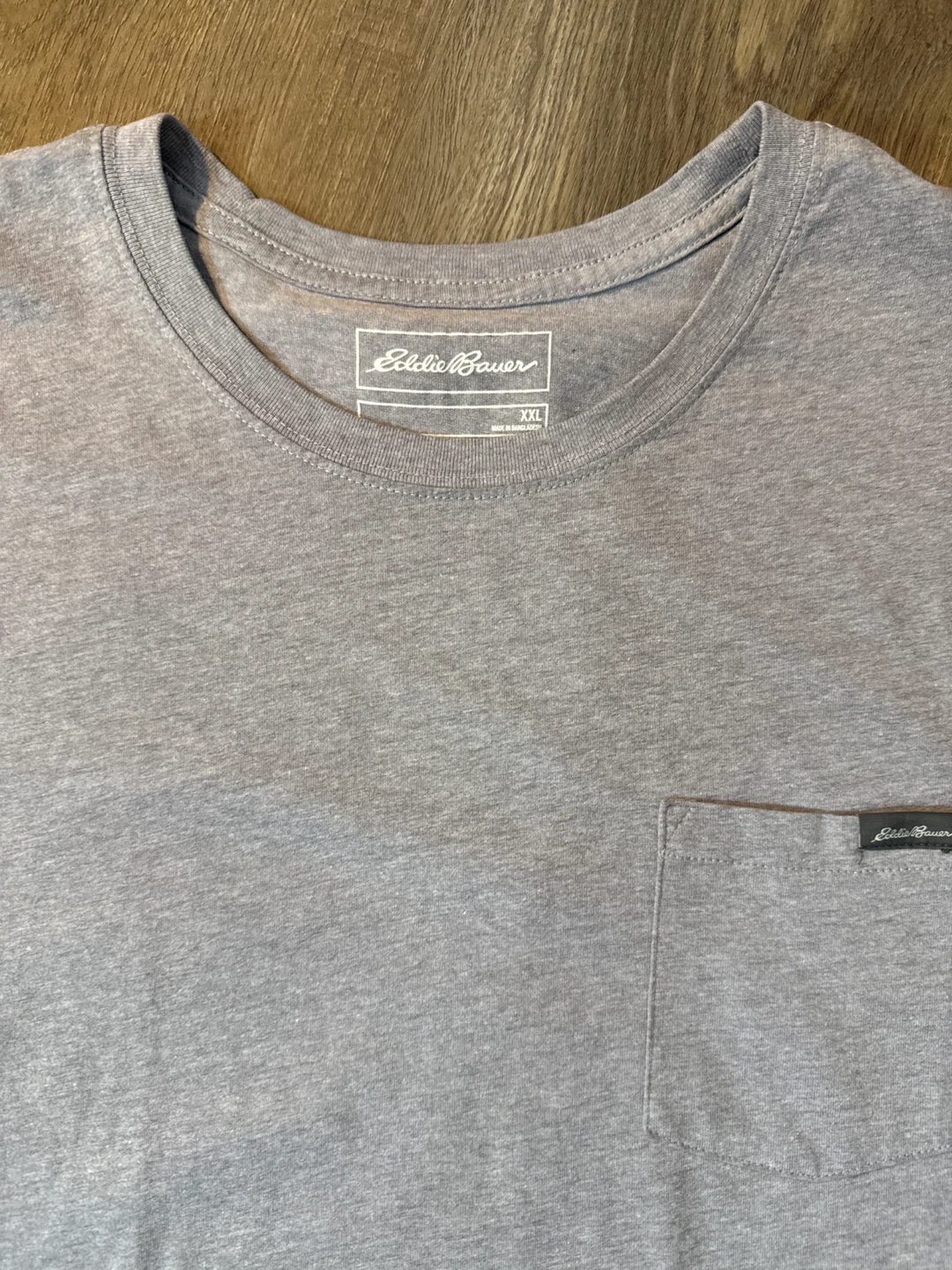 Eddie Bauer Men's XX-Large Gray Pocket T-Shirt - photo 2