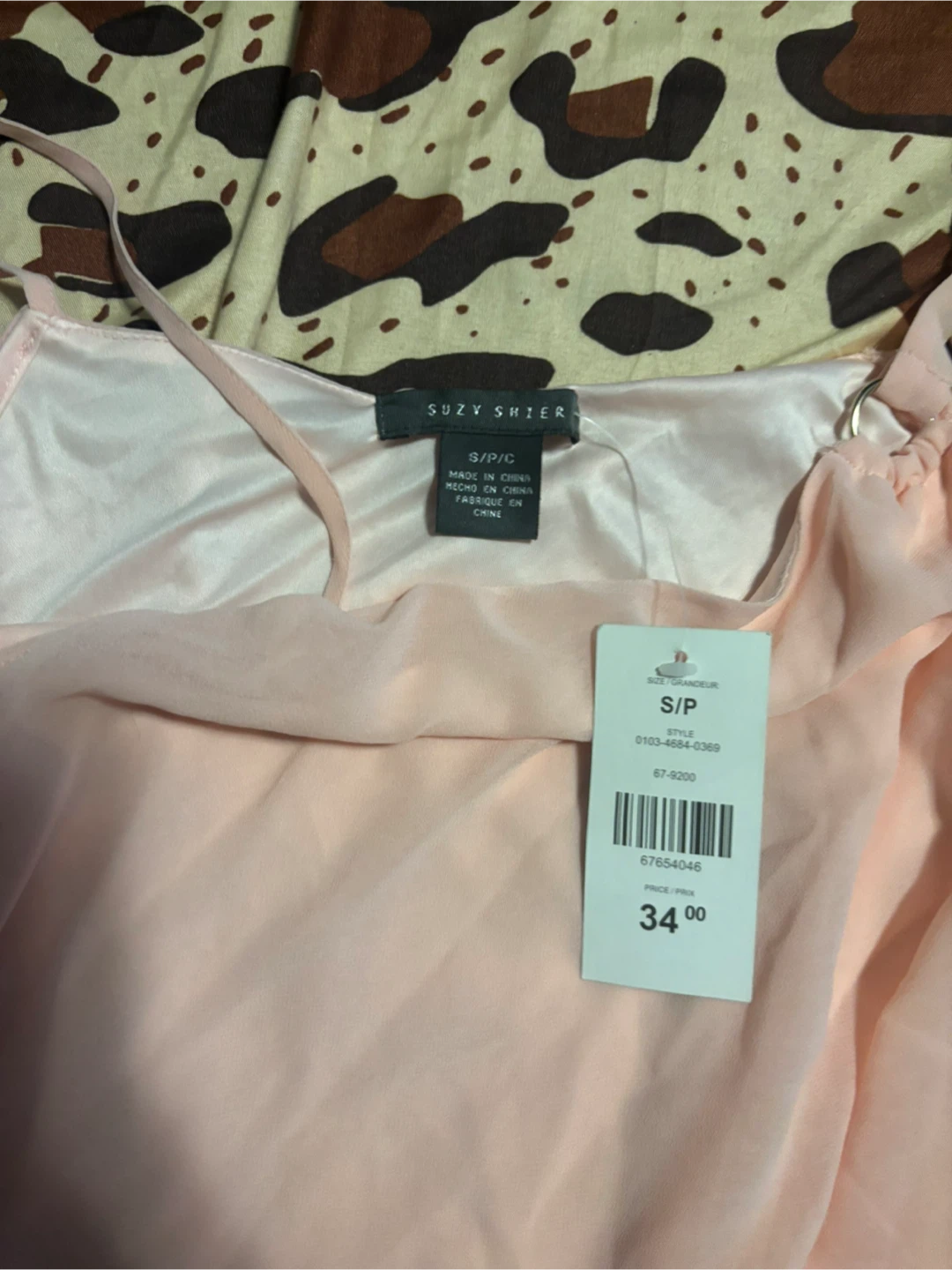 Suzy Shier Pink Camisole Top - photo 2